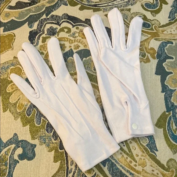 Hatch White Cotton Gloves - Picture 1 of 2